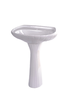 Умывальник "Жемчужина" 600*470*210 белый промышленный с отверстием без перелива