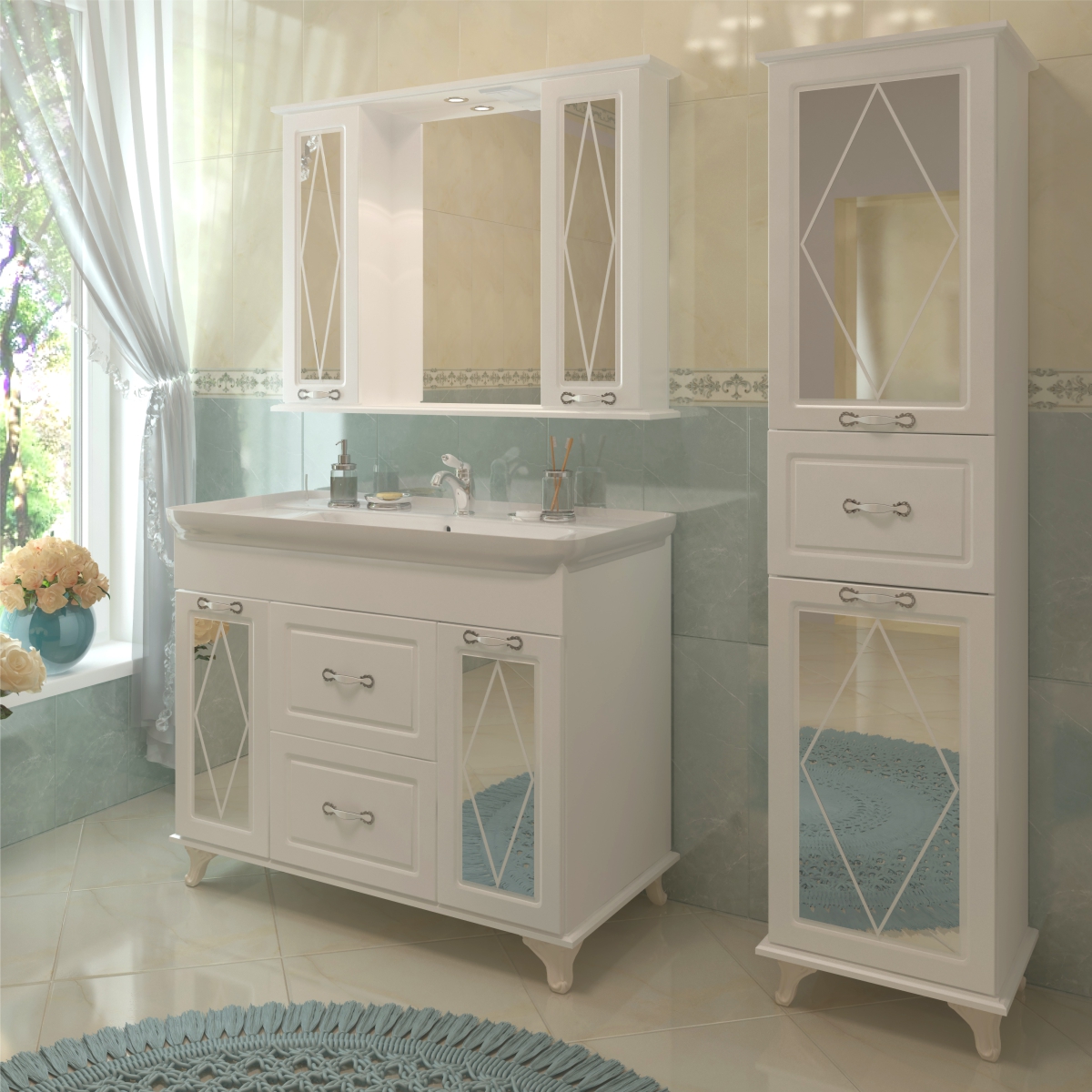 40 Пенал-шкаф "Виктория 40"