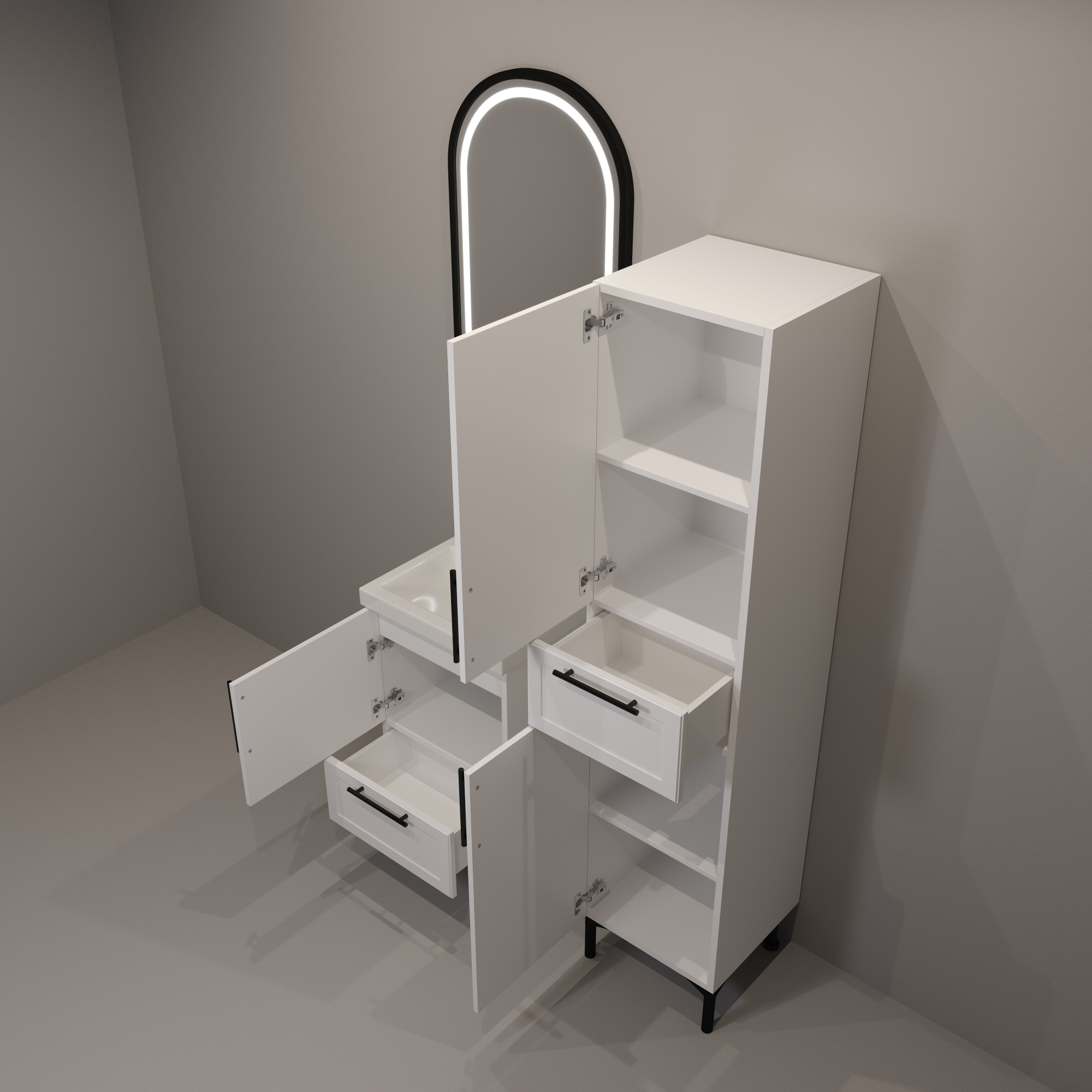 40 Пенал-шкаф "Sofa 40" универсальный