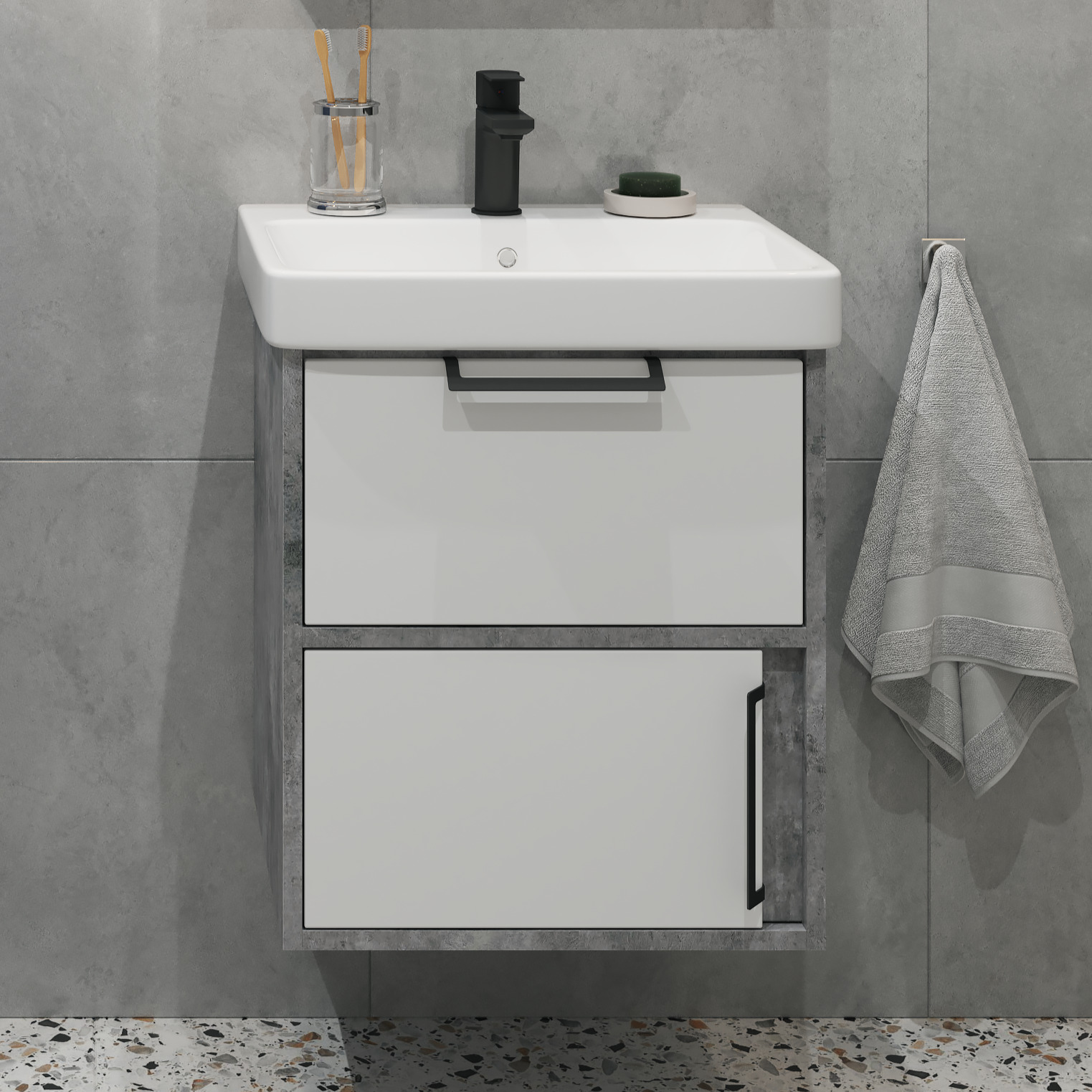 55 Подвесная тумба "Hunter 55" (ум. Адриана-55)