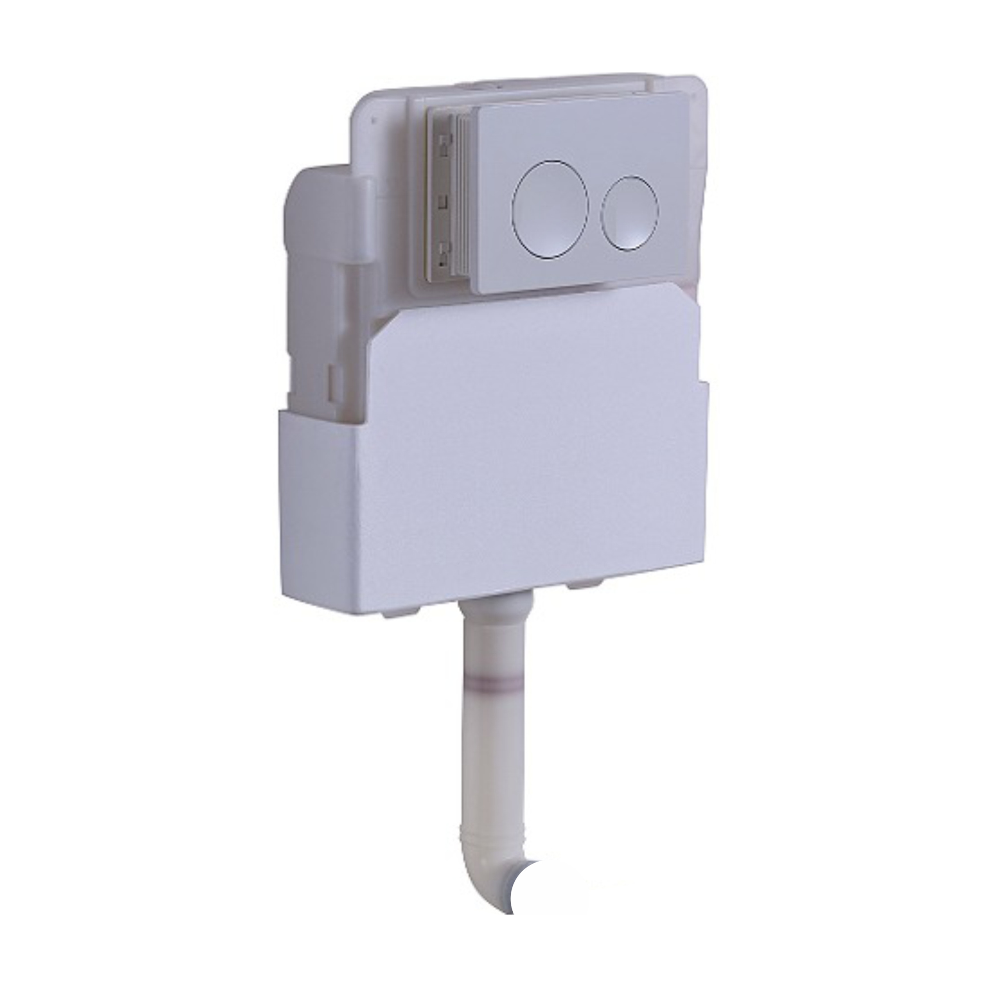 Бачок скрытого монтажа EvaGold для приставных унитазов P01. P02. P03 (без кнопки)