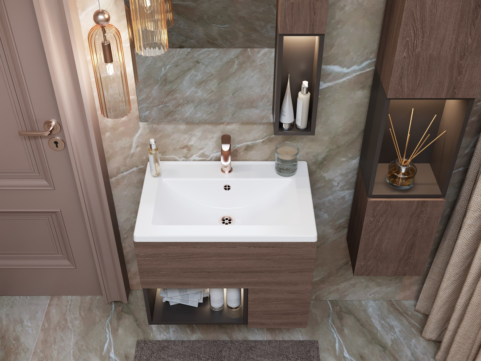 80 Раковина Paola Mario 800