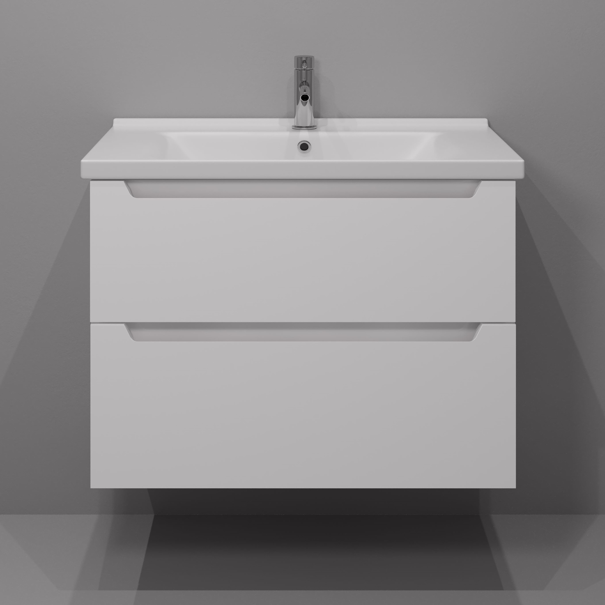 80 Подвесная тумба "Paola 80" с выдв. ящ. №2 (Como 80, Миранда 80, ум. Грэмми 80)