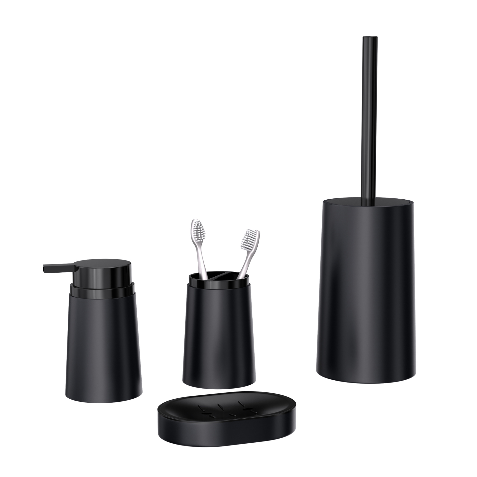 Мыльница настольная, TOULON, пластик