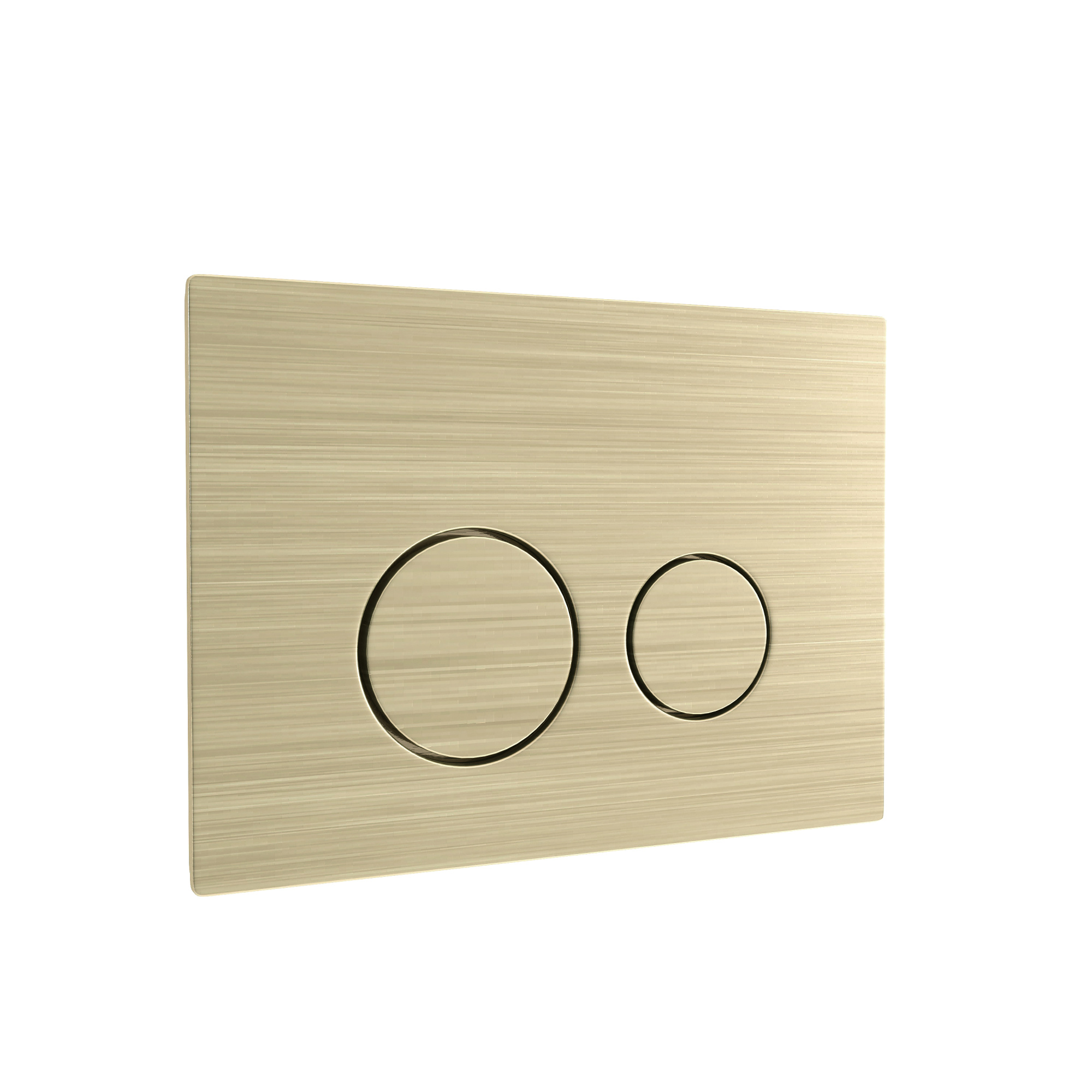 Кнопка смыва EvaGold 545-25 нержавейка круг золото для инсталляции 545