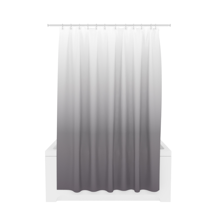 К Шторка для ванной комнаты PEVA "GRAFIT" 180*180 FORA