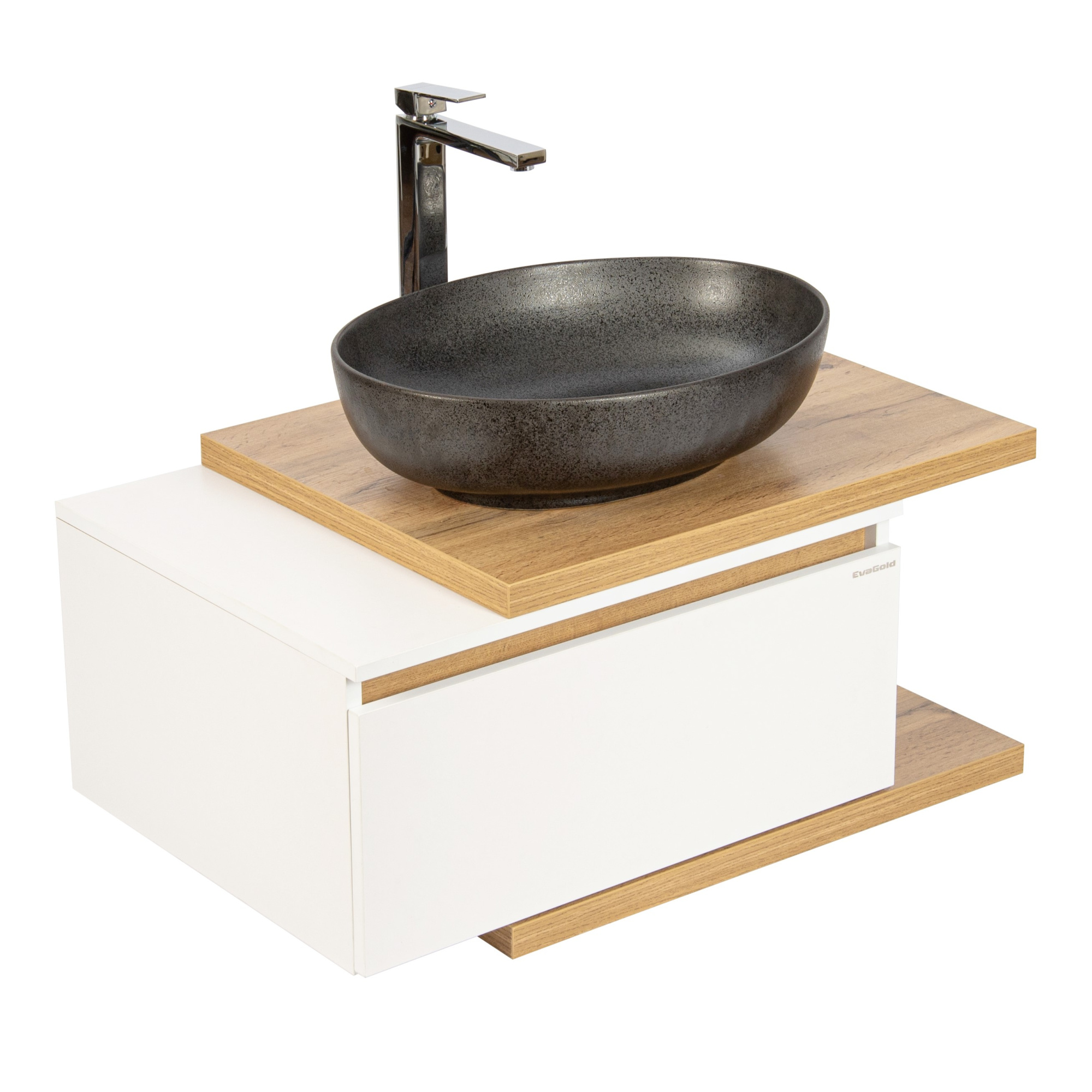 80 Подвесная тумба "Forest 80" (ум. А433 BM /А433 WGM) Pur-клей