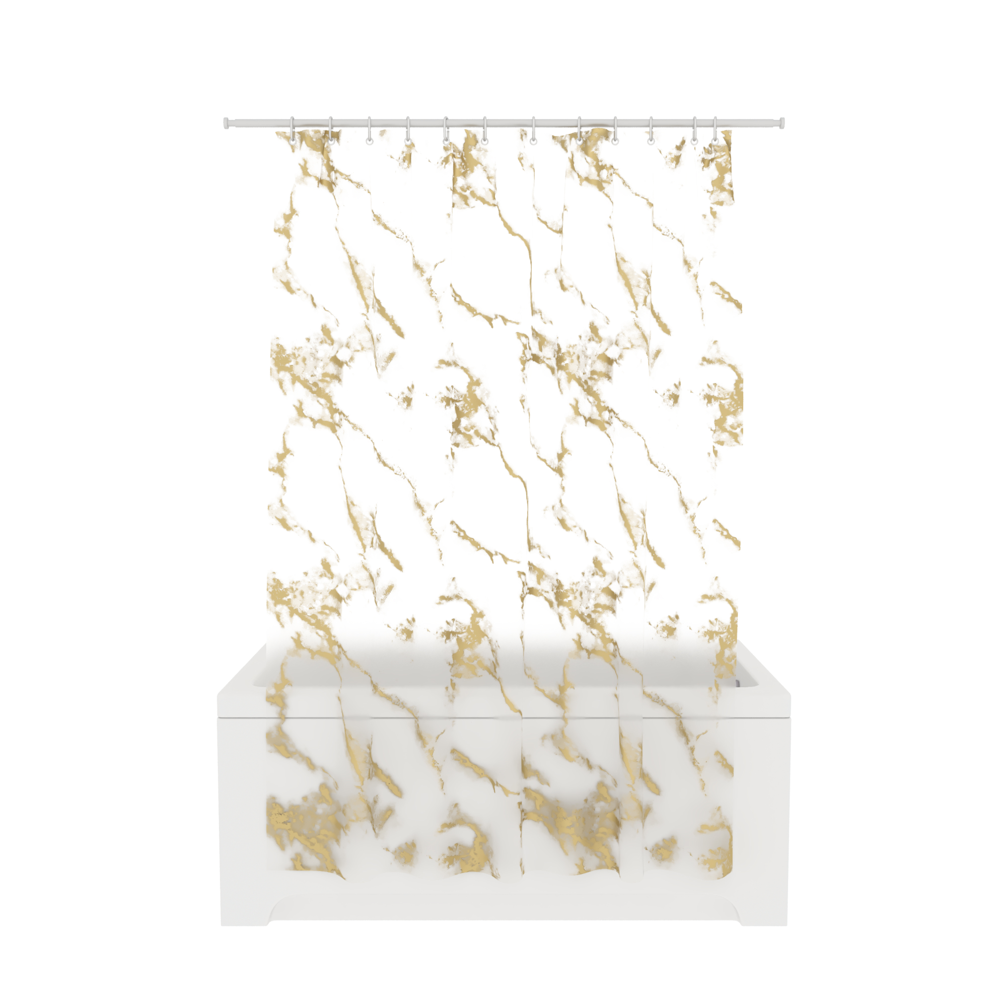 К Шторка для ванной комнаты PEVA "MOKKA" 200*180 FORA