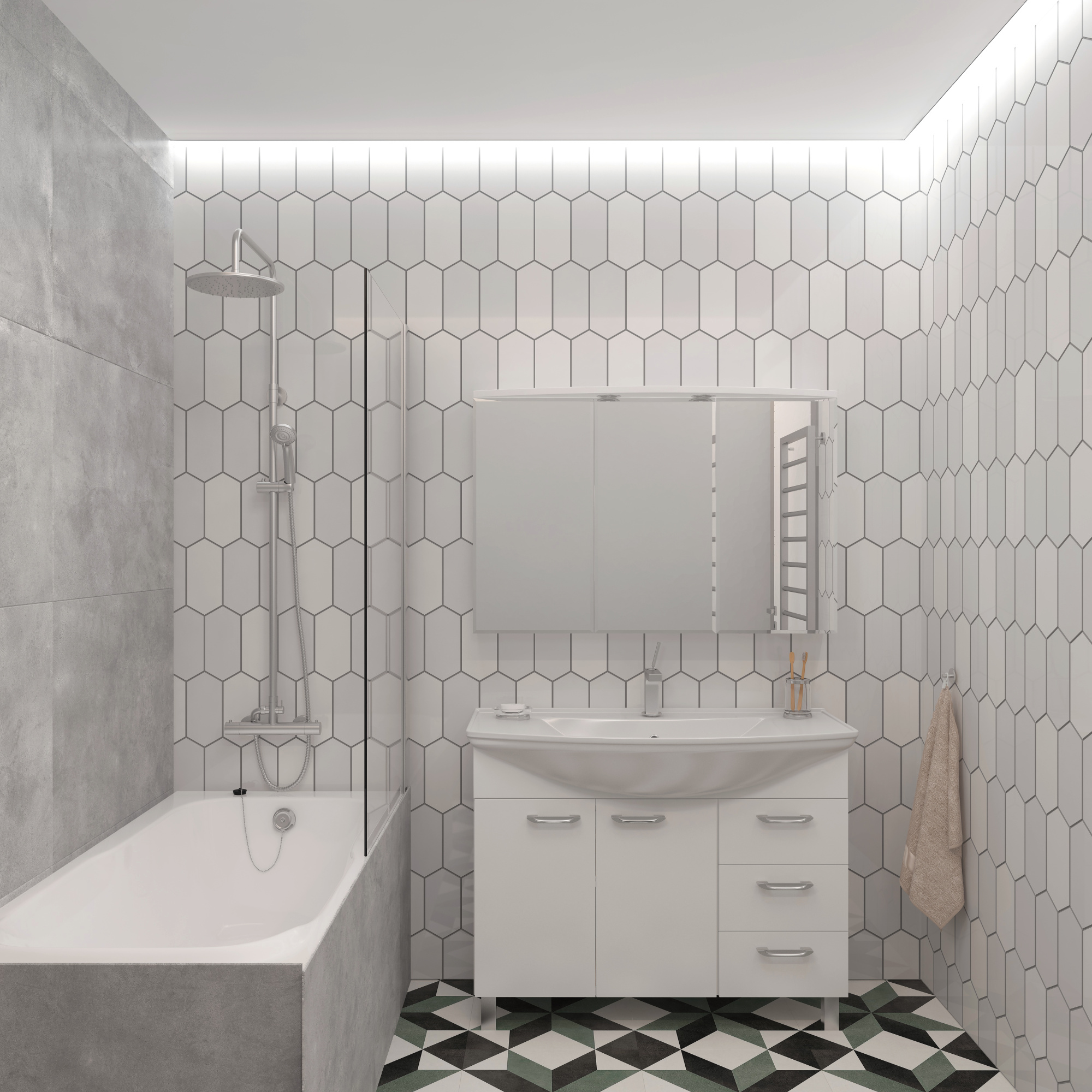 105 Тумба "Cosmo 105" (ум. Стиль 1050)