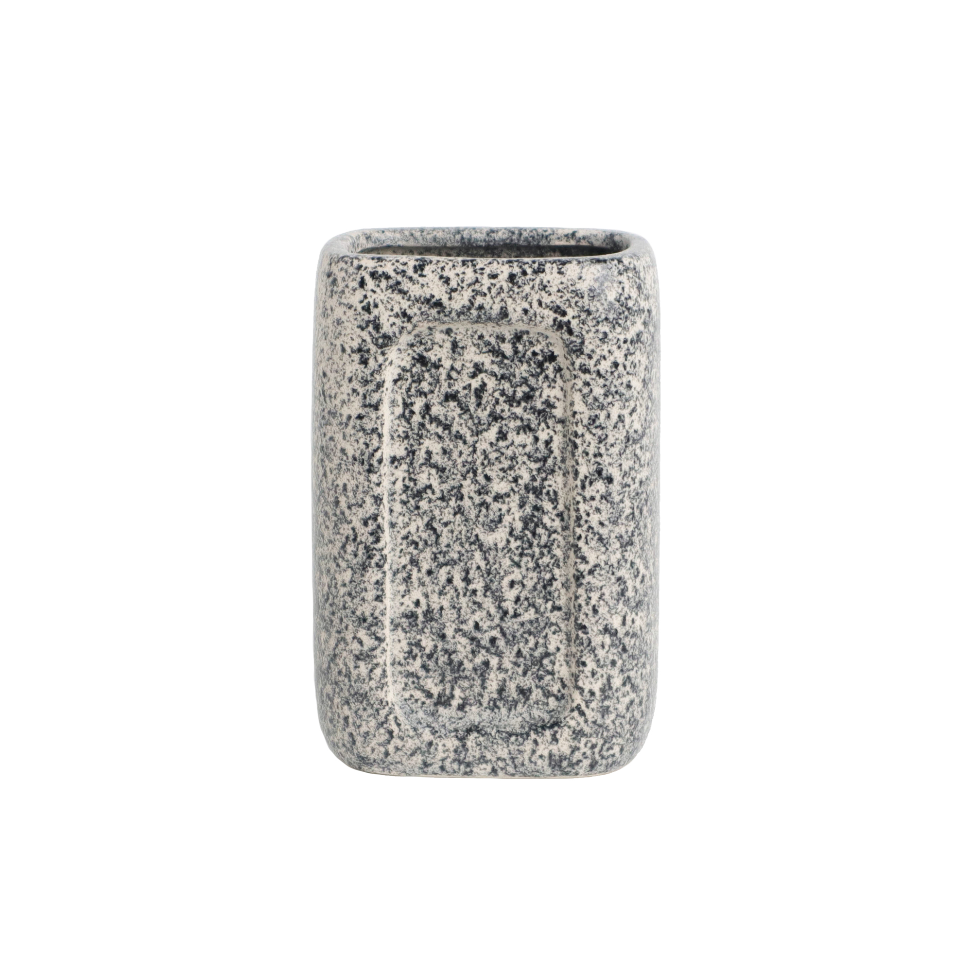 Стакан для зубных щеток настольный,  CAVE, керамика