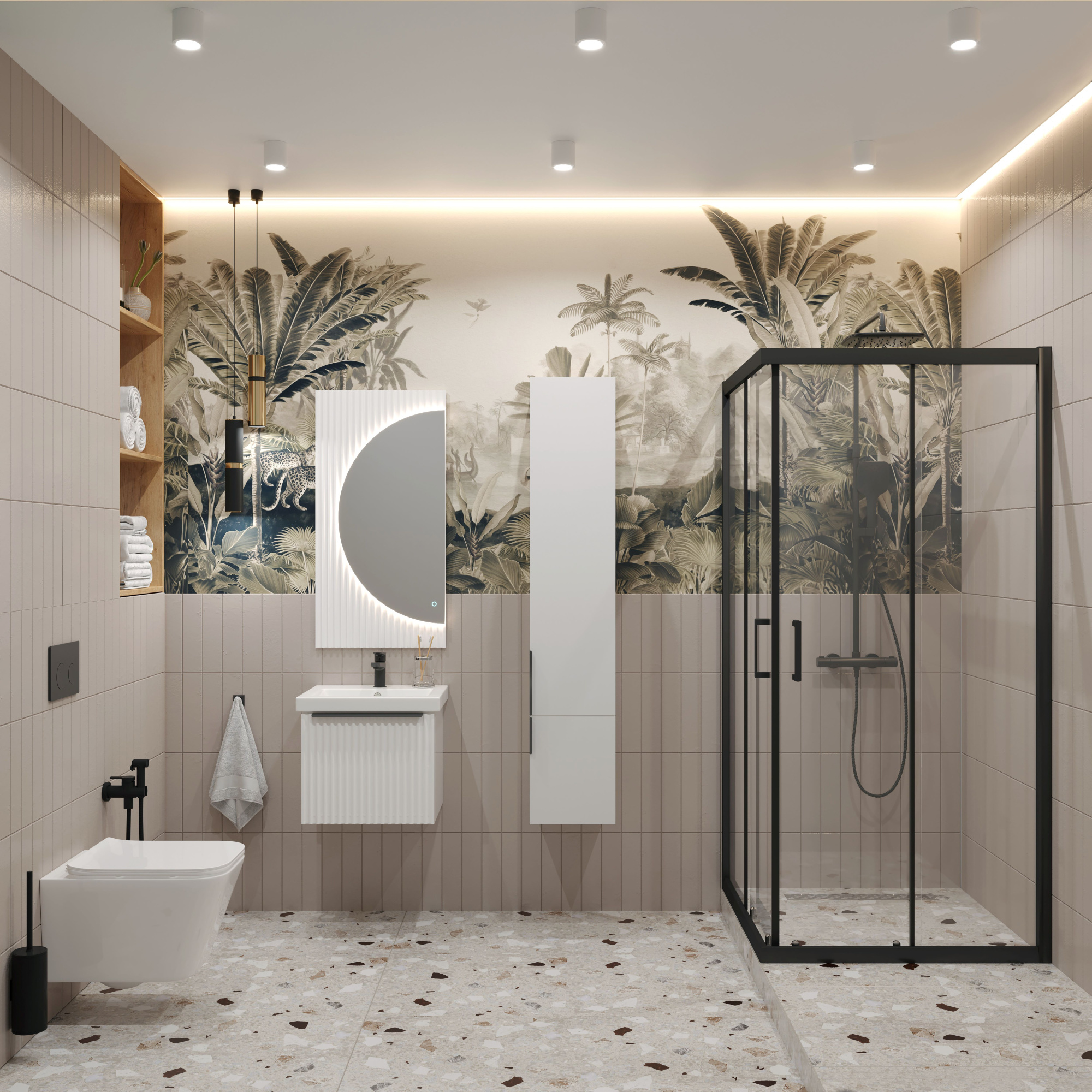 50 Зеркало "Tai 50" Белый