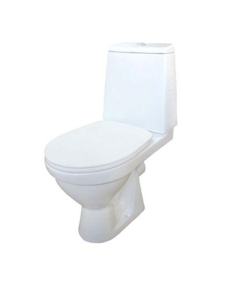 Унитаз-компакт "Браво" белый  Киров, гор. выпуск, сид. полипропилен, армат. 3/6