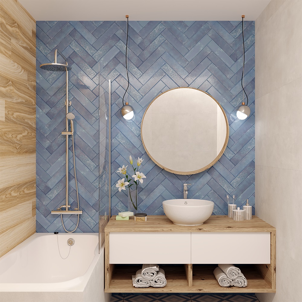 Умывальник накладной A002 круг с переливом (430*430*170 мм)