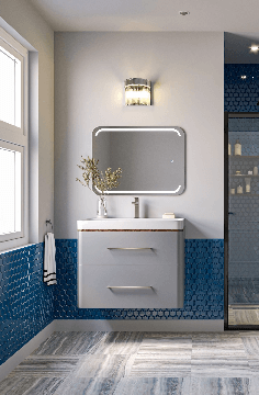 Коллекция Перл 60/80: тактильная премиальность и мягкая геометрия для ванных комнат 2026