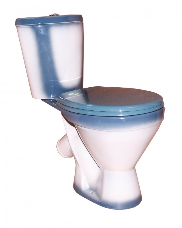 Унитаз-компакт "Элегант" зеленый  Киров, кос. выпуск, сид.полипропилен