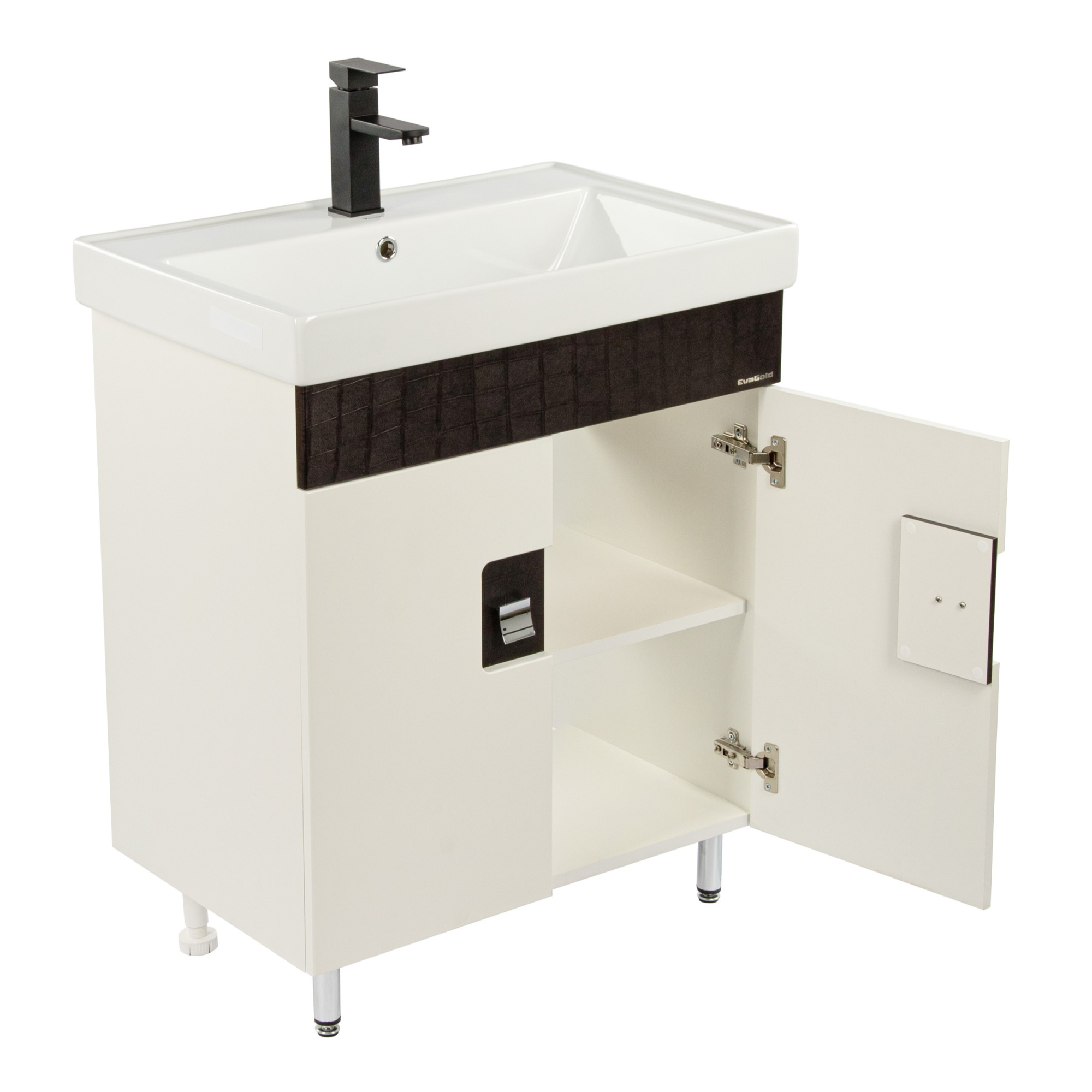 70 Тумба "Braunsy 70 №2" кожа (ум.Миранда-70, COMO 70)