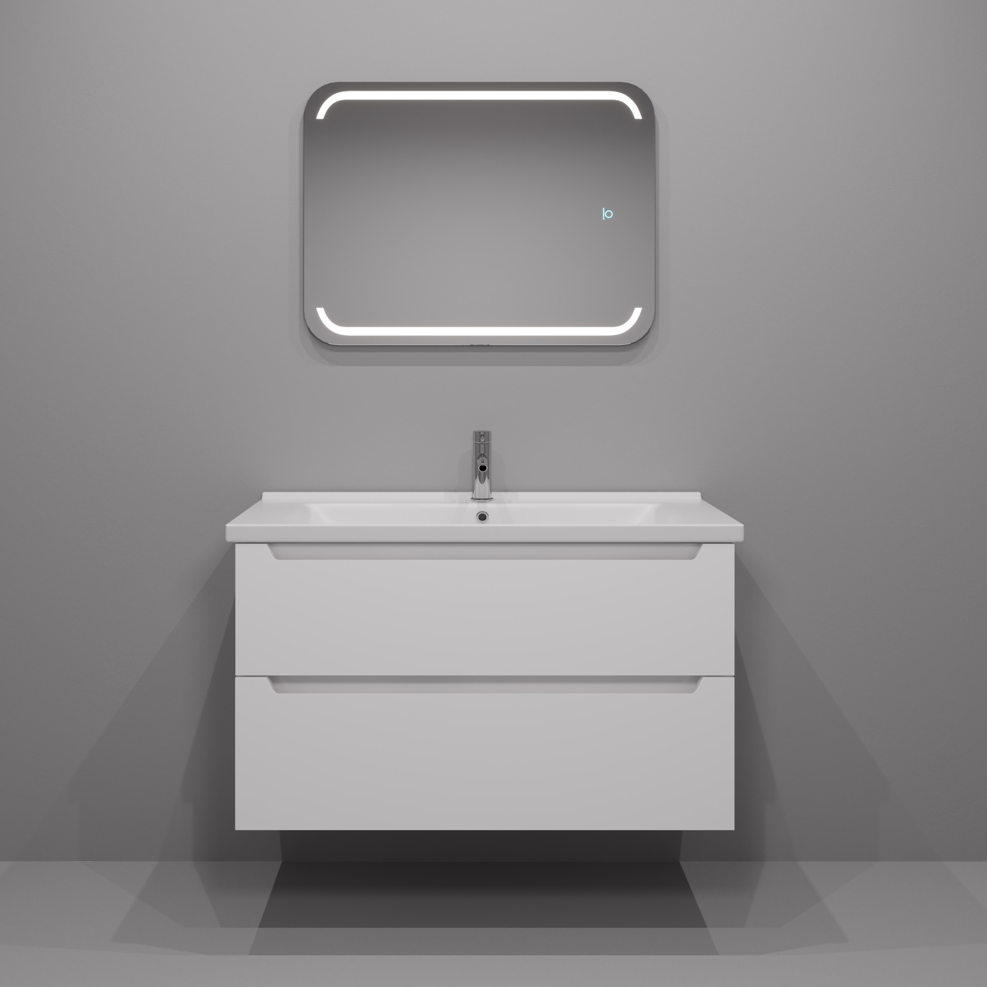 100 Подвесная тумба "Paola 100" №2 (ум. Миранда 100, Грэмми 1000, Line 1000)