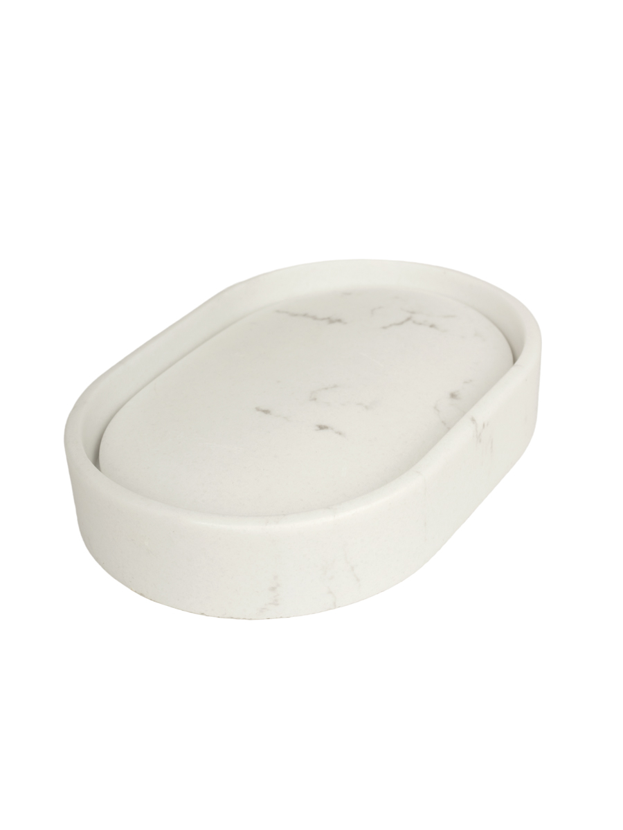 мыльница Бьянка, принт под мрамор, BRE0575AA-SD