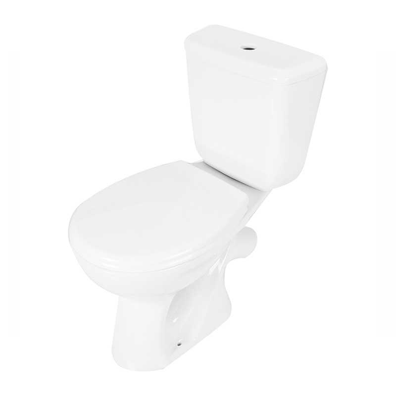 Унитаз-компакт "Камелия" белый Стандарт, кос.выпуск, ниж,.подвод, с сиденьем