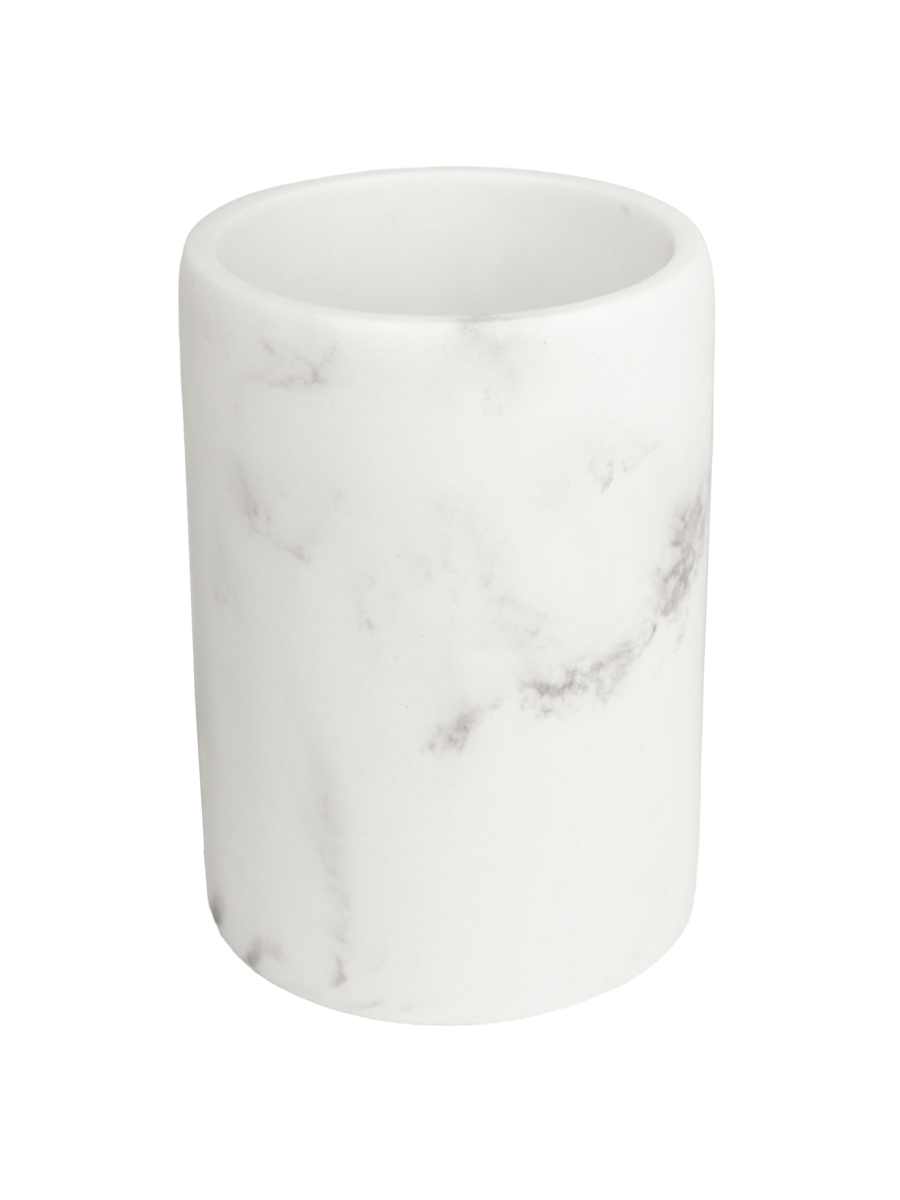 стакан д/зубн. щеток Бьянка, принт под мрамор, BRE0575AA-TB