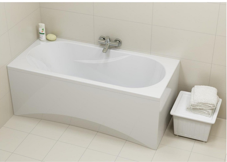 Ванна прямоугольная MITO RED:170*70 без ножек, УЛЬТРА БЕЛЫЙ, Сорт 1 (Cersanit)