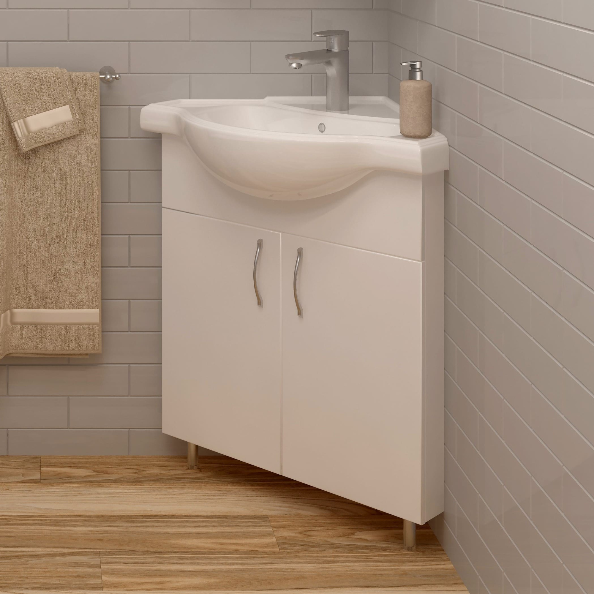 65 Тумба Бронт 65 угловая (ум. Классик 65 угловой) в разборе