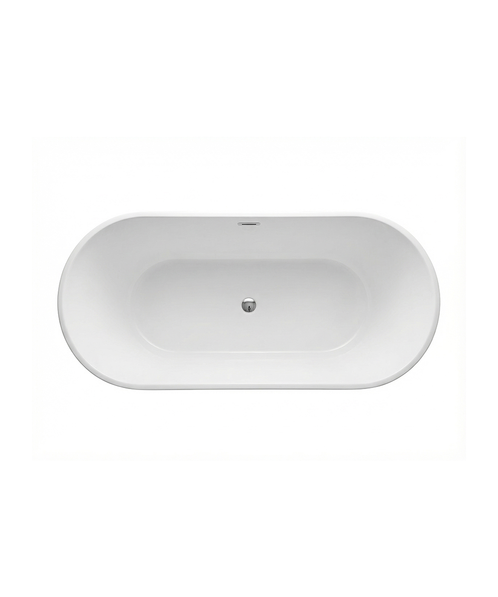 Акриловая ванна EvaGold АВЕНА 170х75 см, отдельностоящая