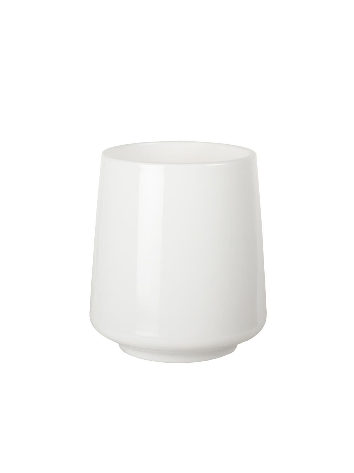 стакан д/зубн. щеток пластик Блум белый