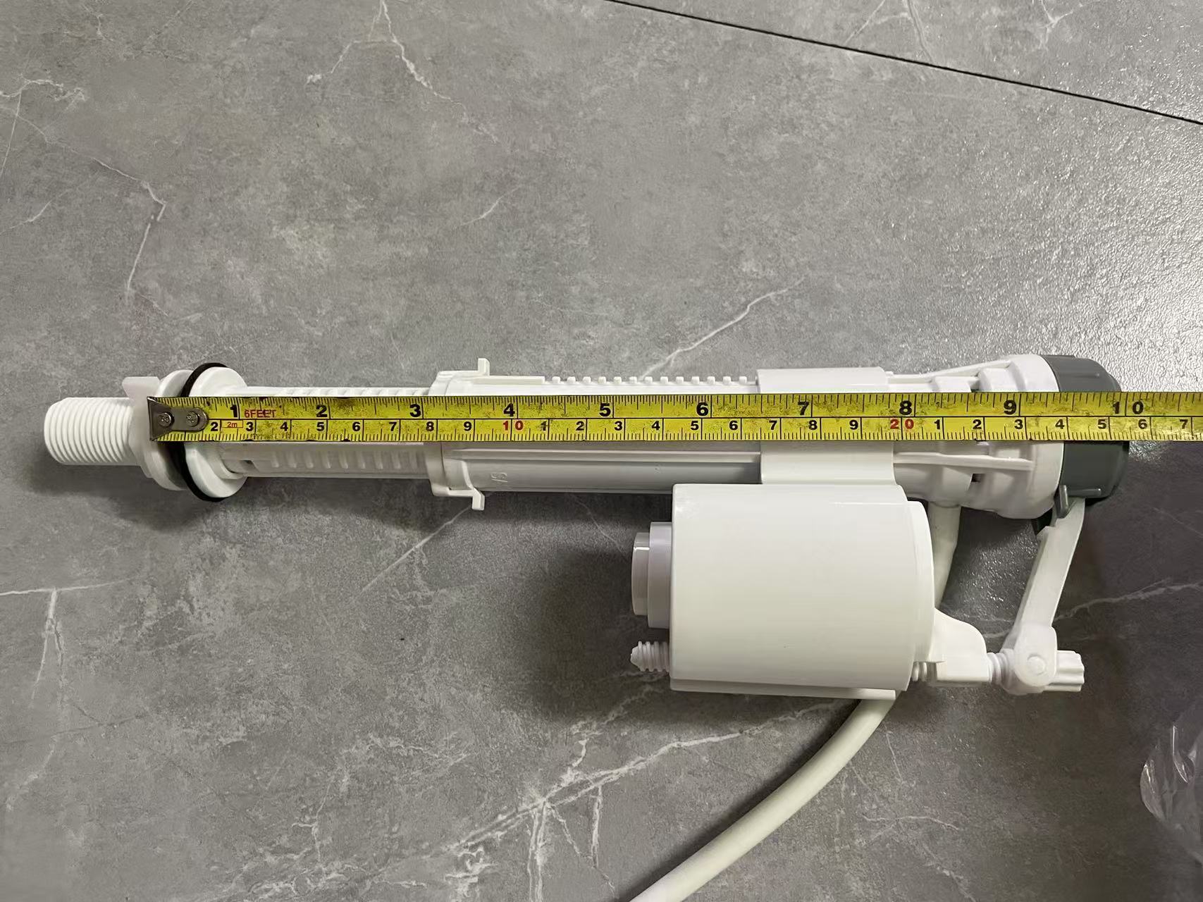 Арматура 2х кноп., ниж. подвод воды для унитаза-моноблока T1087- h=20,5