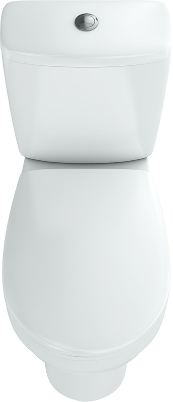 Унитаз-компакт "Рим" белый Киров, универсальный выпуск, сид. микролифт, армат. 3/6