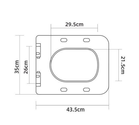 Сиденье ДП с доводчиком для унитаза EG131, EG132T, EG134T