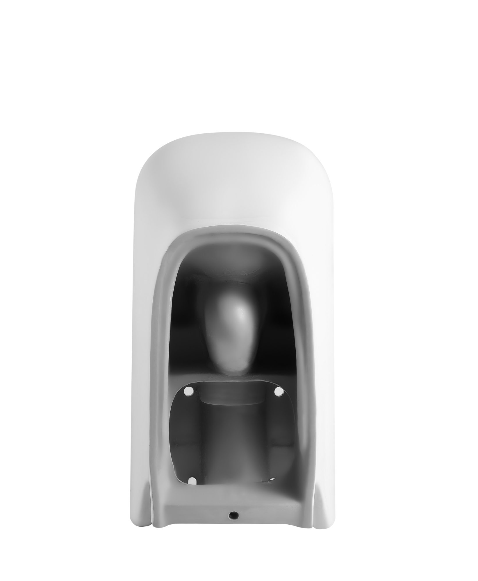 Унитаз-компакт EG307T безободковый круговой смыв, сиденье тонкое ДП, крепления, арматура, горизонтальный выпуск (T2335)