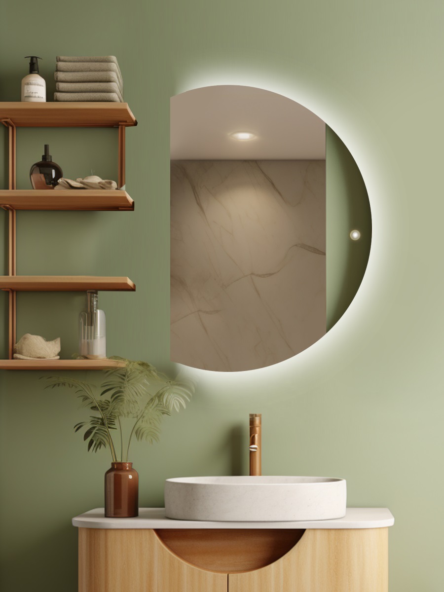 Зеркало Рим 60х80 Лайт с LED подсветкой