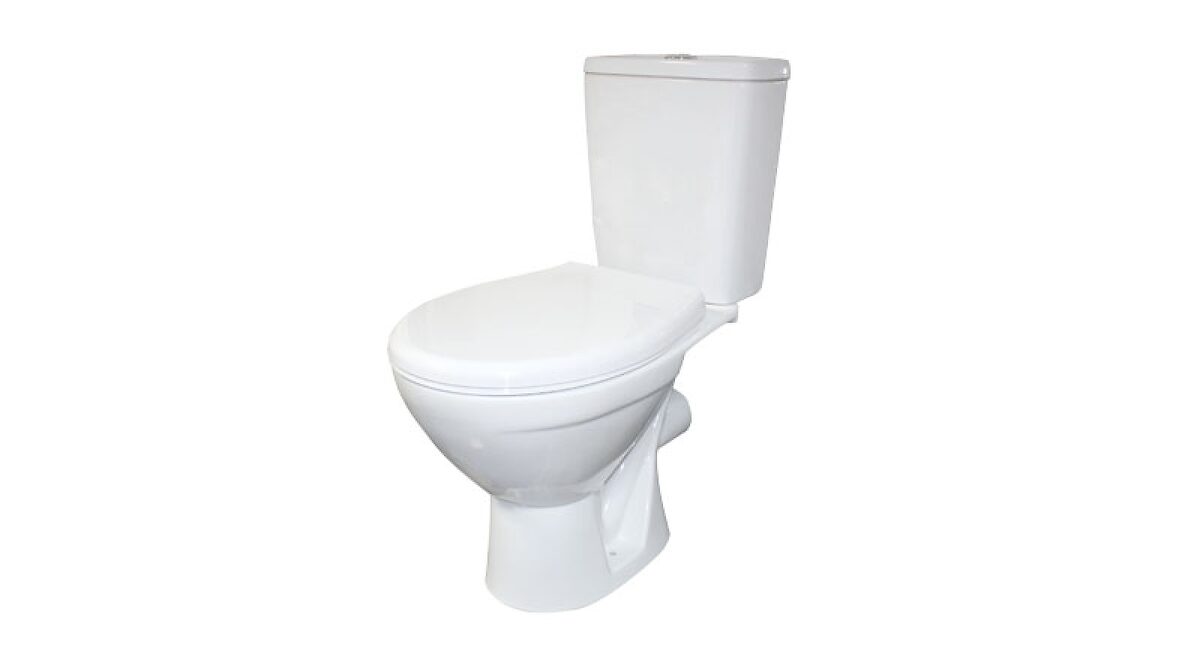 Унитаз-компакт "Соло" Люкс белый  Киров, гор. выпуск, ниж. подвод, сид. микролифт, армат. 3/6