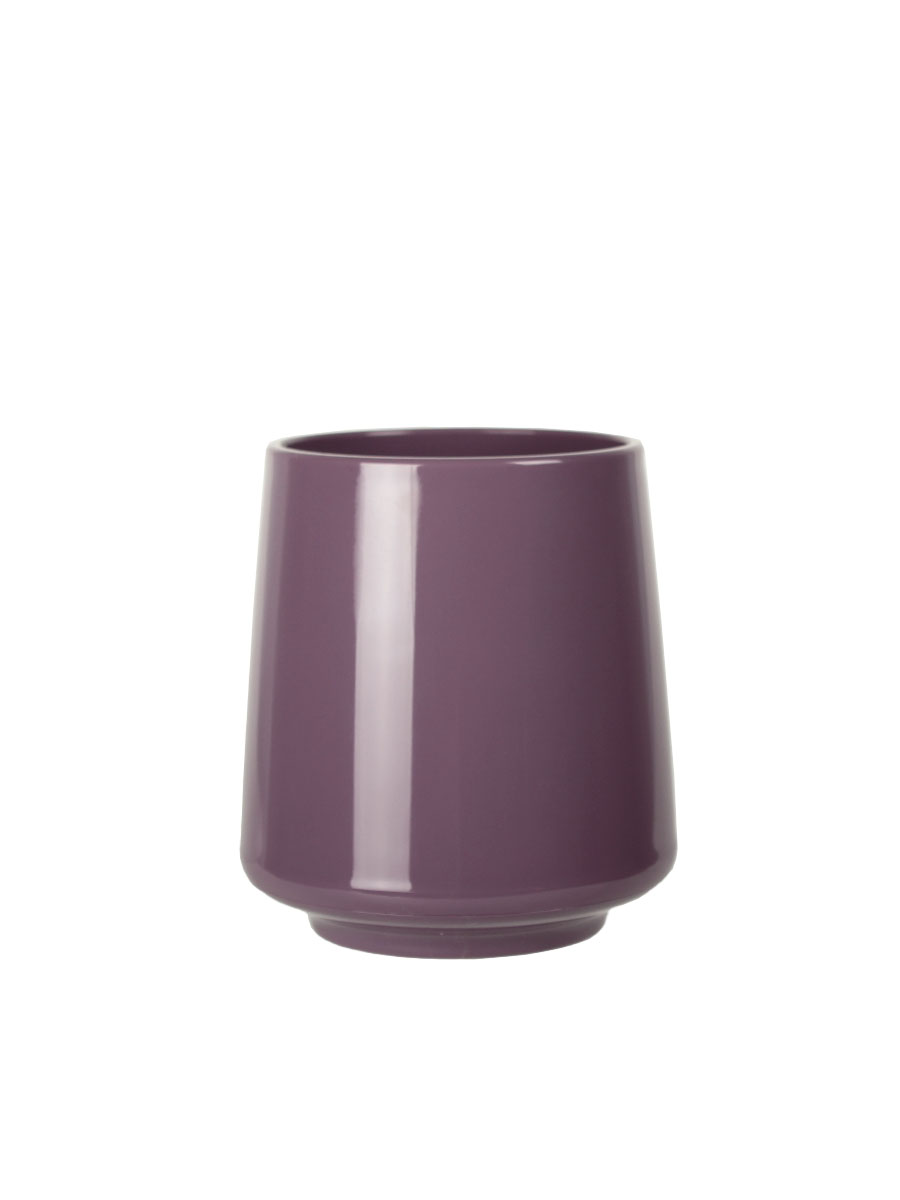 стакан д/зубн. щеток пластик Блум лиловый