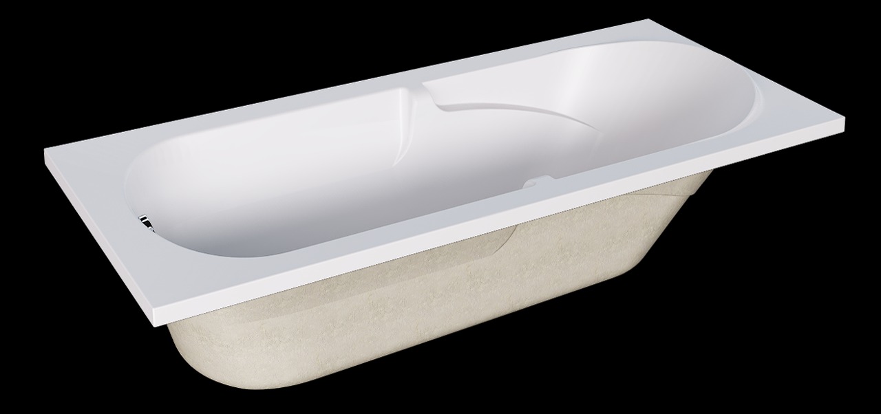 Ванна прямоугольная "Danaya" 180х80*43,5