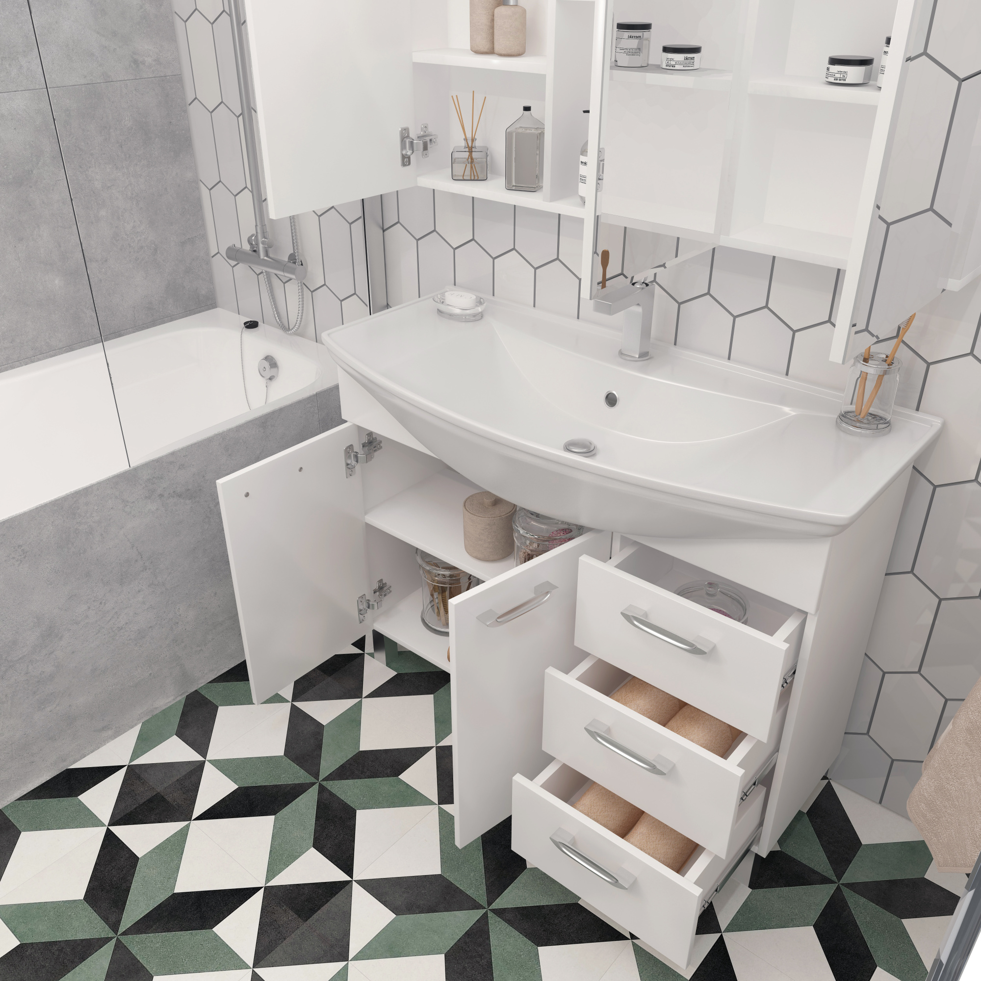 105 Тумба "Cosmo 105" (ум. Стиль 1050)