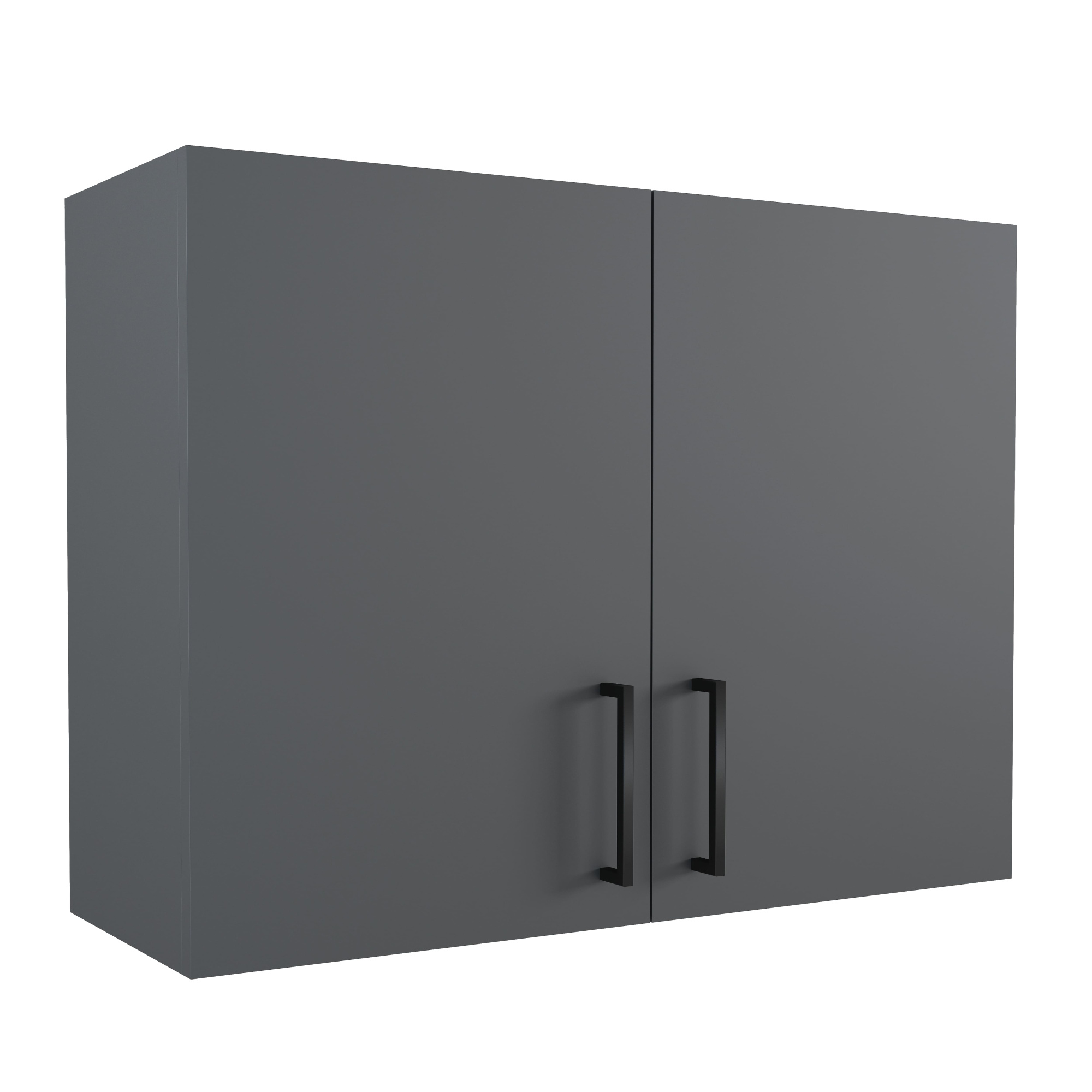 800 Шкаф навесной для посуды с полкой - Графит