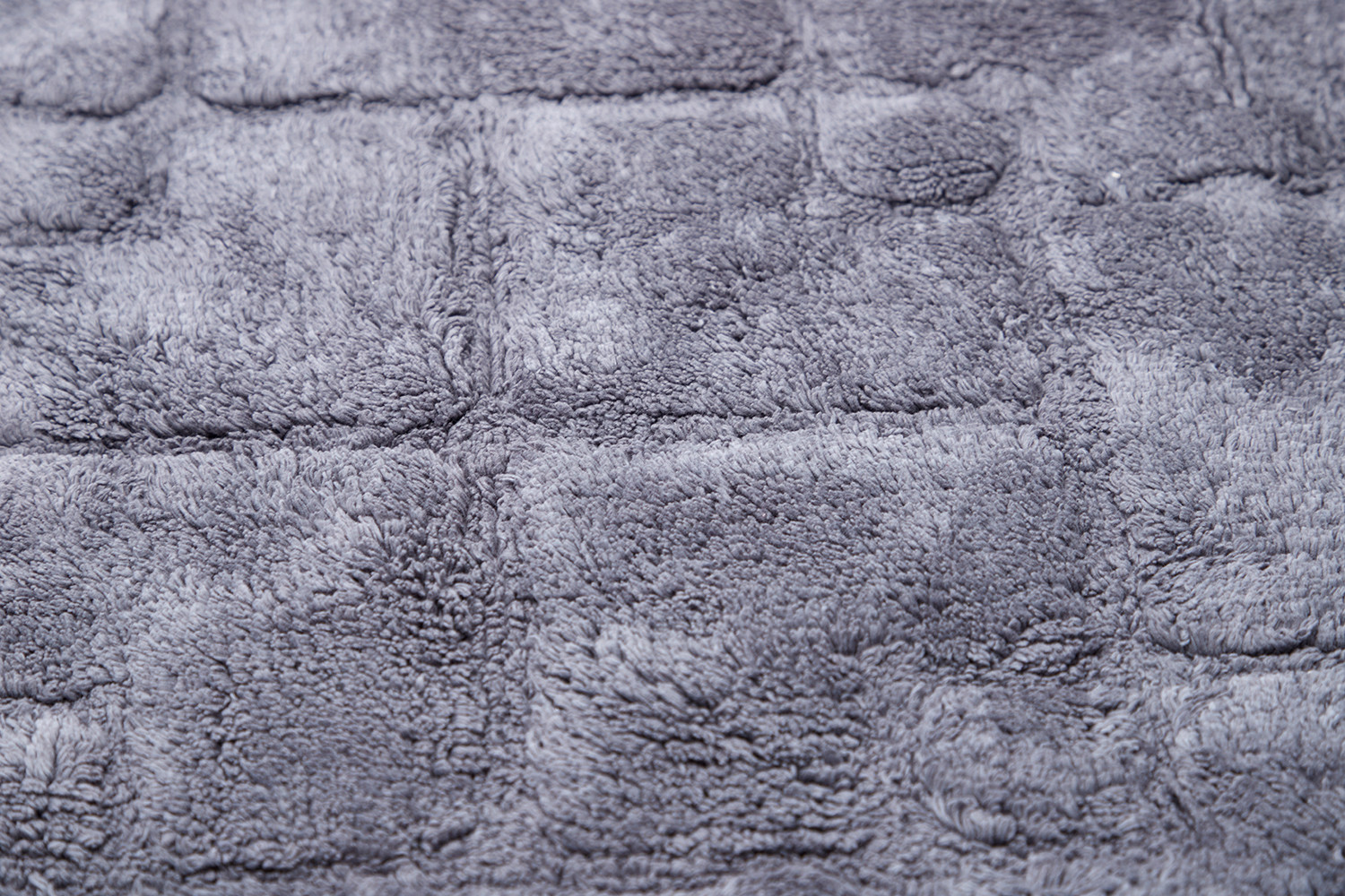 Коврик для ванной комнаты хлопковый черный, 60*100 см, STONE, BLACK