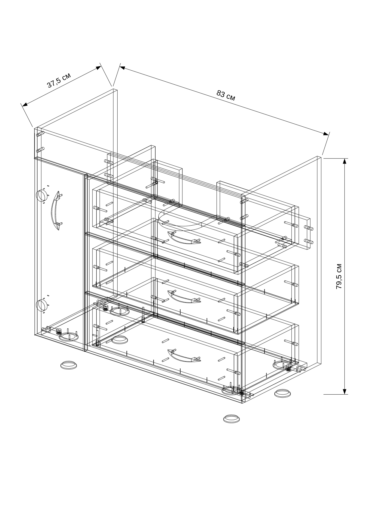 85 Тумба "Alegra 85"  (ум. Элвис 85)