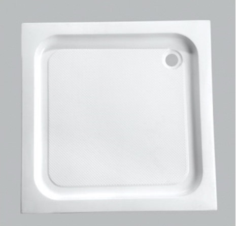 Поддон акриловый ABS02 90х90х15 квадратный (с сифоном)