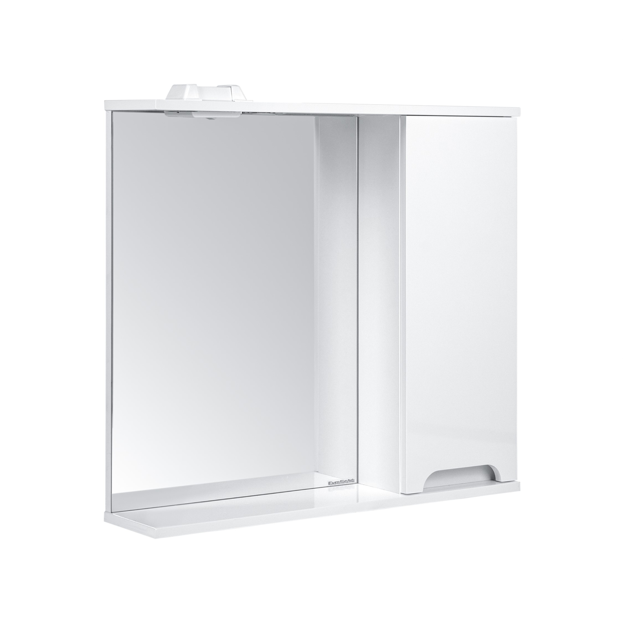 75 Зеркало-шкаф "Vesta 75" № 3 белый глянец Pur-клей