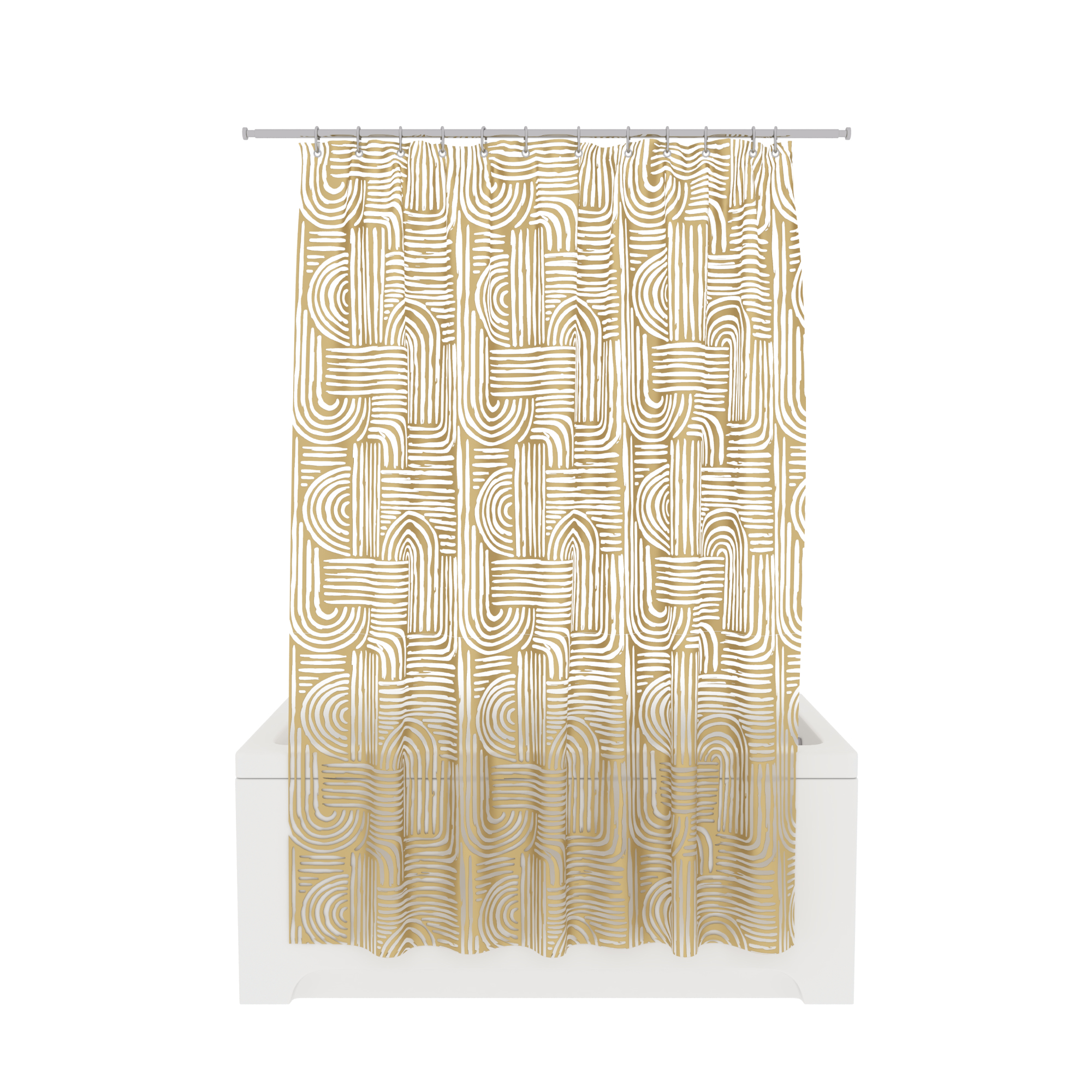 К Шторка для ванной комнаты PEVA "KNIT" 200*180 FORA