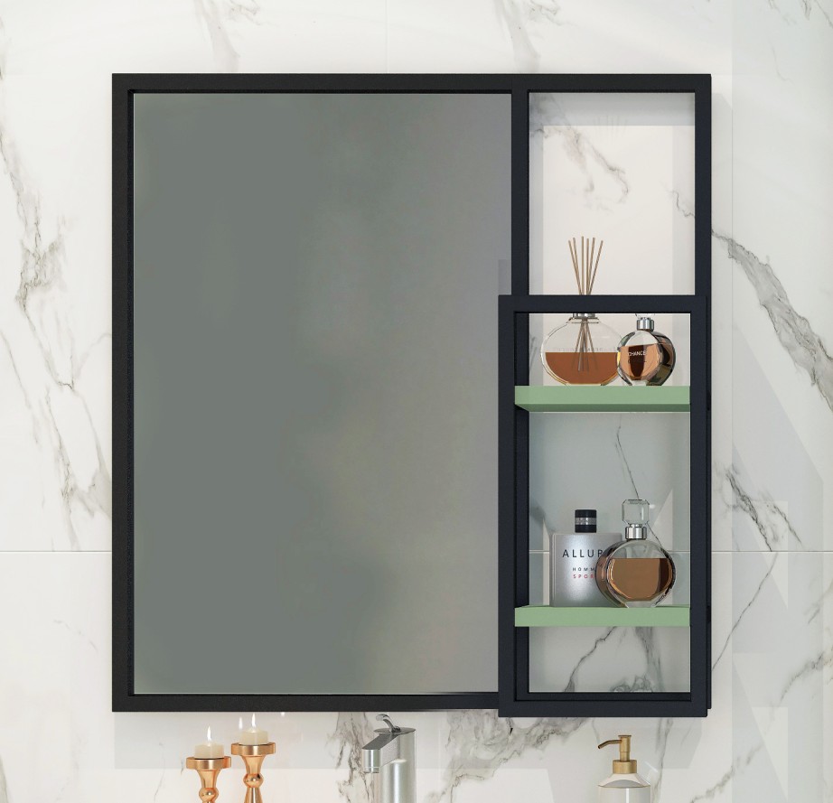 75 Зеркало "Bruklin 75" зеленый