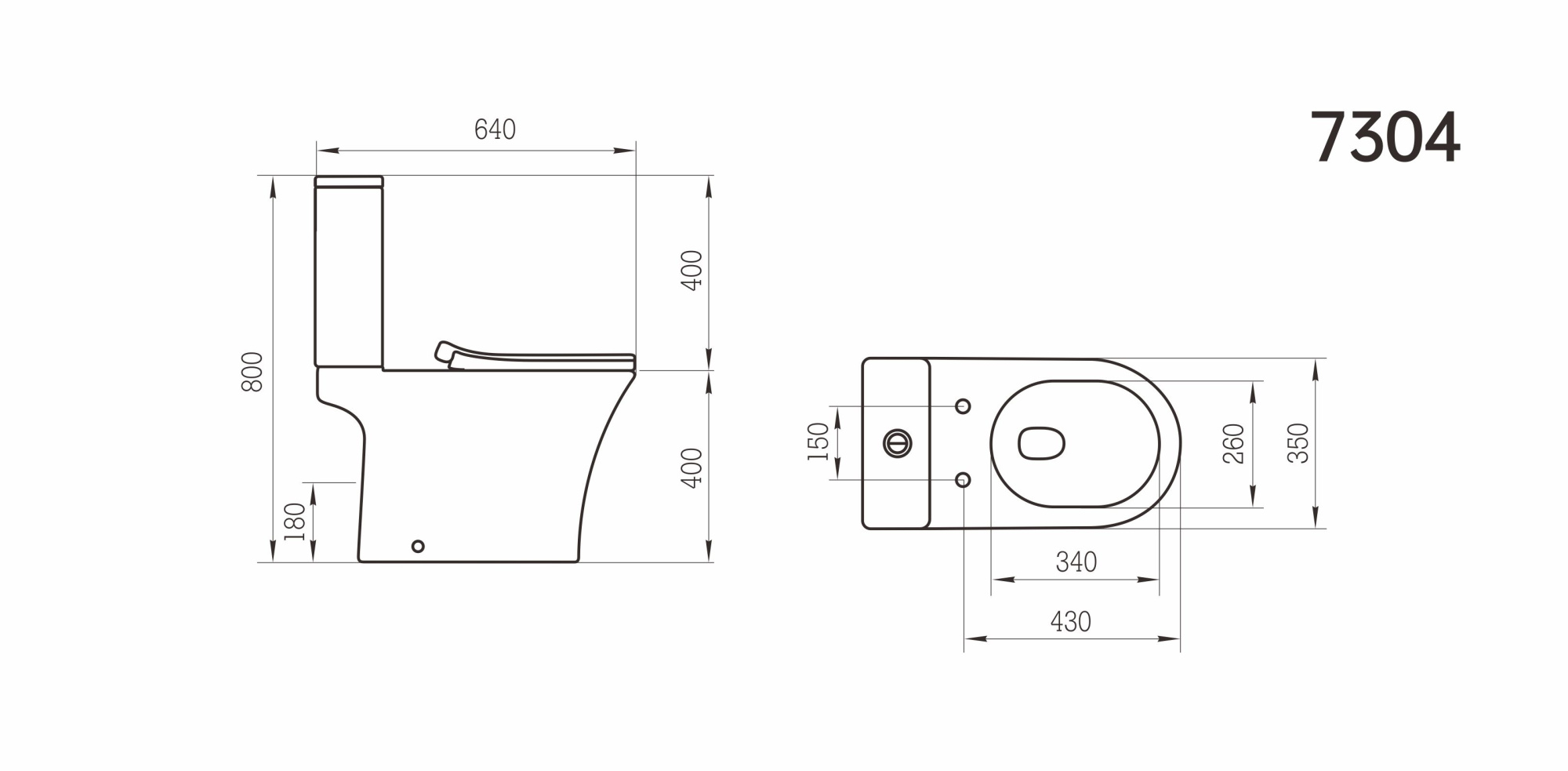 Унитаз-компакт EG306T безободковый круговой смыв, сиденье тонкое ДП, крепления, арматура, горизонтальный выпуск (T2334)