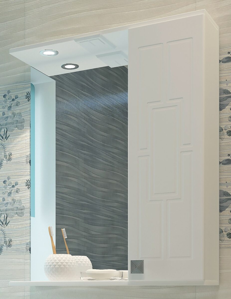 65 Зеркало-шкаф "Брук 65"