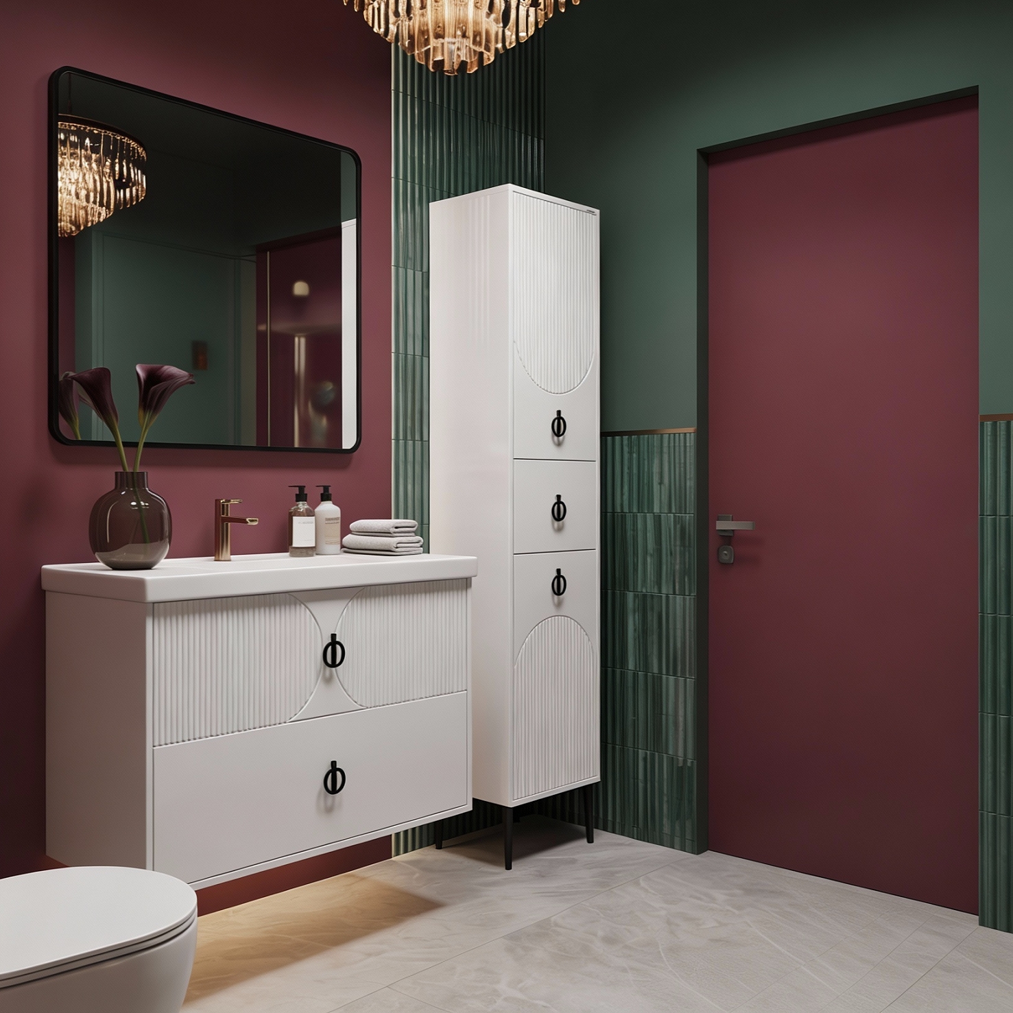 100 Тумба подвесная Энсо 100 (ум. Эстель 100, Estetica 100, Classica 100)