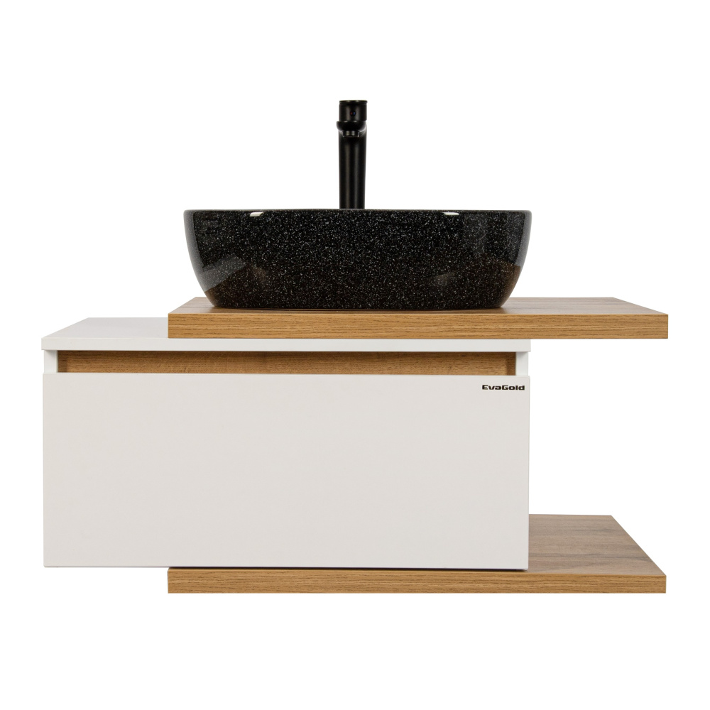 80 Подвесная тумба "Фортис 80" (ум. А433 BM, А433 WGM), Pur-клей