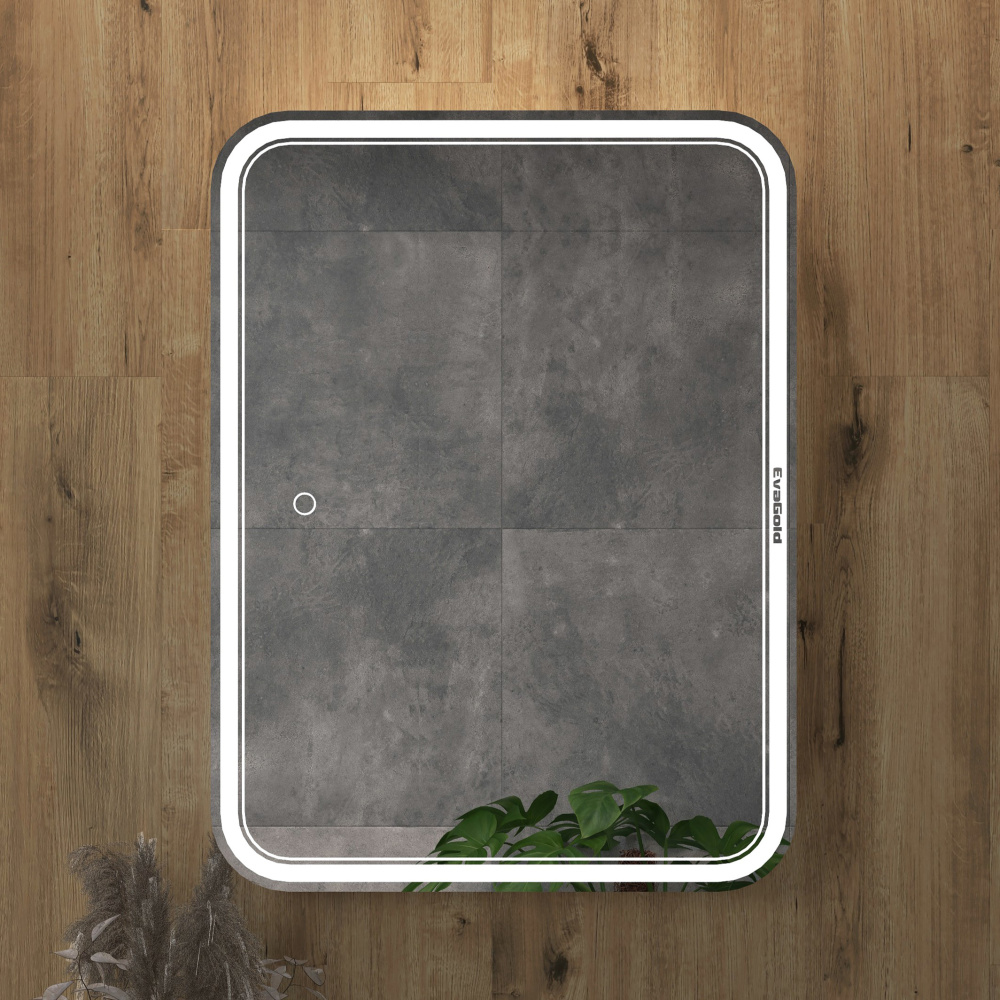 60 Зеркало-шкаф "Morgan 60" универсальное (LED-подсветка, сенсорный выключатель, диммер)