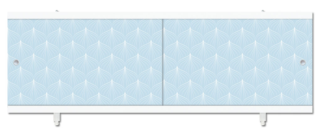 Экран п/в "Кварт" голубой иней 1,48 (6)